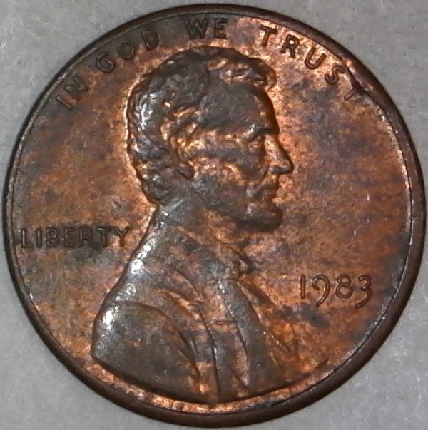 1983-P-Lincoln-Memorial-Cent-With-Cud?-It's-Raised-Above-The-Surface